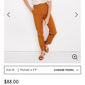 Madewell Tapered Pants